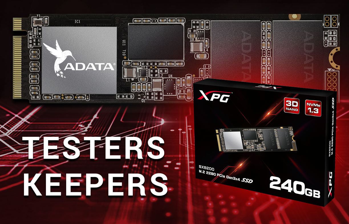 Testers Keepers: ADATA Testers Keepers: ADATA