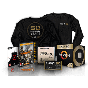AMD Ryzen™ 7 2700X GOLD EDITION AMD Ryzen™ 7 2700X GOLD EDITION