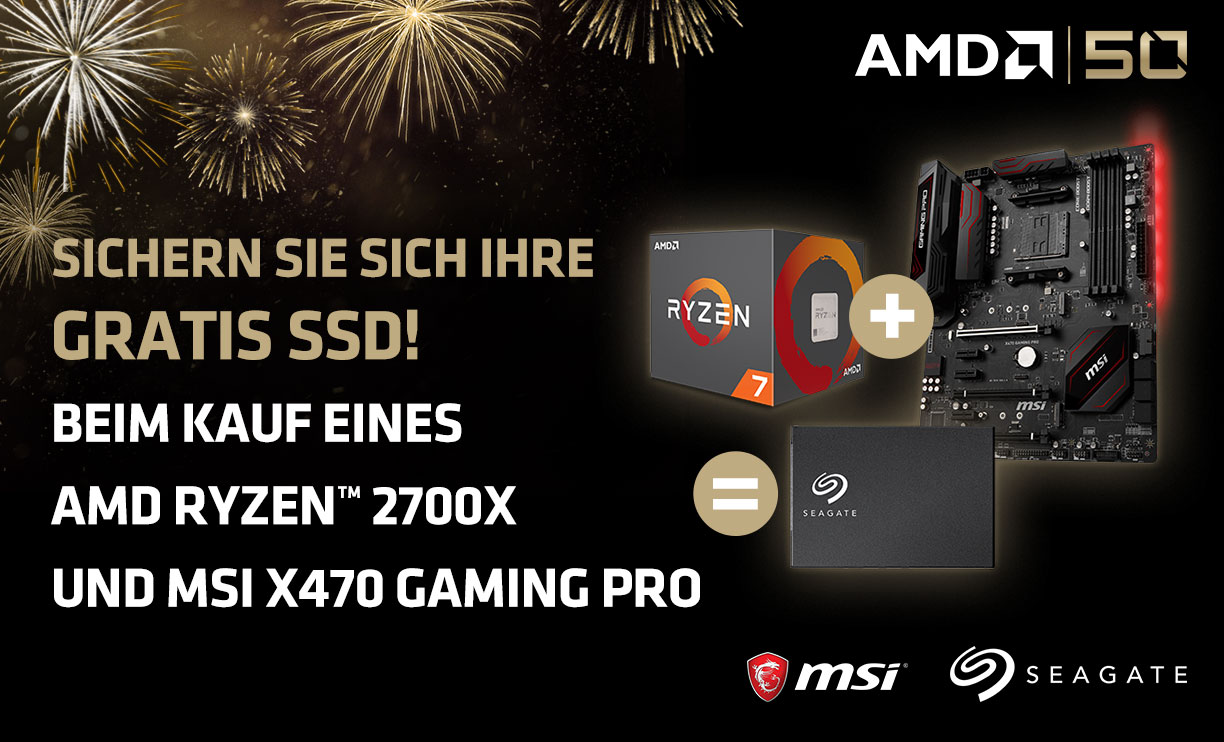 AMD 50 - Bis zu 45 € Rabatt bei teilnahmeberechtigten Asus Mainboards und AMD CPUs AMD 50 - Bis zu 45 € Rabatt bei teilnahmeberechtigten Asus Mainboards und AMD CPUs