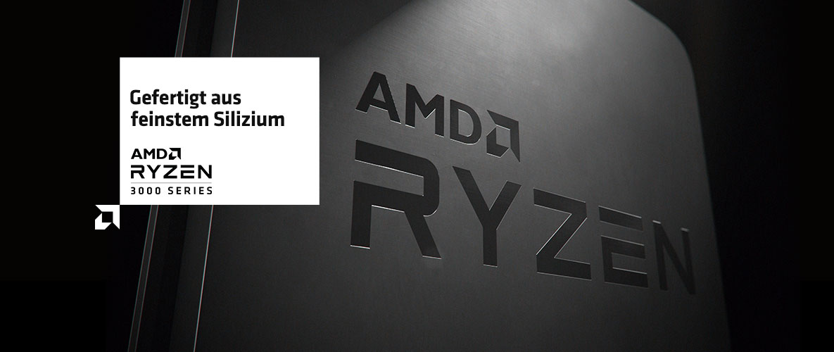 GEFERTIGT AUS FEINSTEM SILIZIUM. AMD RYZEN™ 3000 SERIES GEFERTIGT AUS FEINSTEM SILIZIUM. AMD RYZEN™ 3000 SERIES