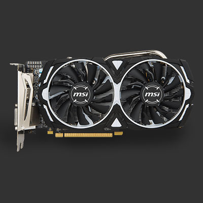 8GB MSI Radeon RX 570 ARMOR 8G OC Aktiv PCIe 3.0 x16 (Retail) 8GB MSI Radeon RX 570 ARMOR 8G OC Aktiv PCIe 3.0 x16 (Retail)