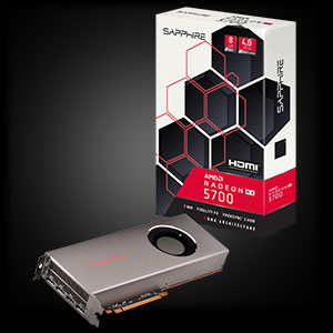 8GB Sapphire Radeon RX 5700 Aktiv PCIe 4.0 x16 (Retail) 8GB Sapphire Radeon RX 5700 Aktiv PCIe 4.0 x16 (Retail)