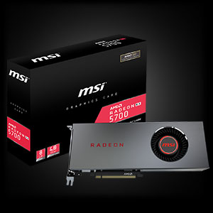 8GB MSI Radeon RX 5700 Aktiv PCIe 4.0 x16 (Retail) 8GB MSI Radeon RX 5700 Aktiv PCIe 4.0 x16 (Retail)
