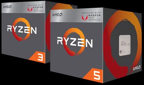 Ryzen with Radeon Vega Graphics - CPUs Ryzen with Radeon Vega Graphics - CPUs