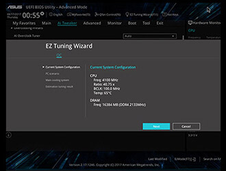 Media-acclaimed UEFI BIOS