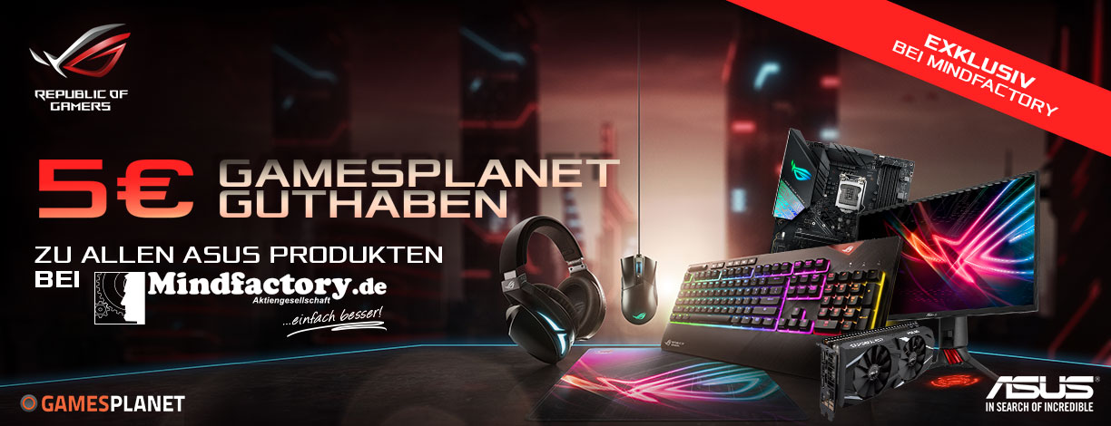 ASUS Gamesplanet Promo 2019