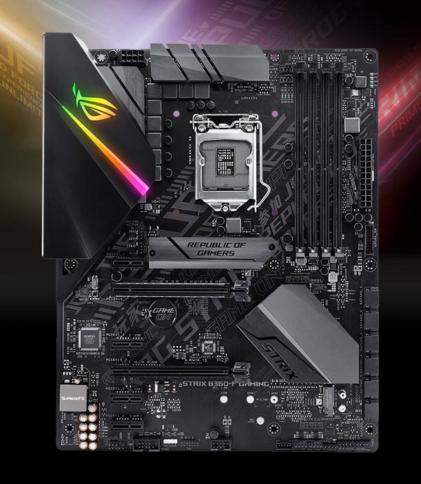 ASUS ROG STRIX B360-F GAMING ASUS ROG STRIX B360-F GAMING