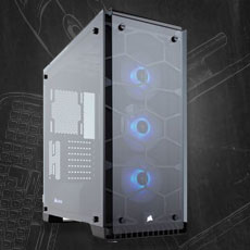 Corsair Crystal 570X RGB mit Sichtfenster Midi Tower ohne Netzteil Corsair Crystal 570X RGB mit Sichtfenster Midi Tower ohne Netzteil