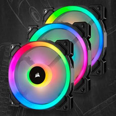 Corsair LL120 RGB 3er 120x120x25mm 1500 U/min 24.8 dB(A) schwarz Corsair LL120 RGB 3er 120x120x25mm 1500 U/min 24.8 dB(A) schwarz