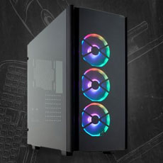 Corsair Obsidian 500D RGB SE mit Sichtfenster Midi Tower ohne Corsair Obsidian 500D RGB SE mit Sichtfenster Midi Tower ohne