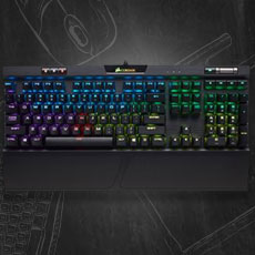Corsair Gaming K70 RGB MK.2 CHERRY MX RGB Silent Red USB Deutsch Corsair Gaming K70 RGB MK.2 CHERRY MX RGB Silent Red USB Deutsch