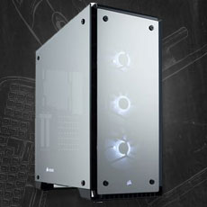 Corsair Crystal 570X RGB Mirror mit Sichtfenster Midi Tower ohne Corsair Crystal 570X RGB Mirror mit Sichtfenster Midi Tower ohne