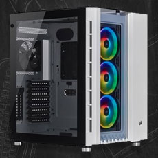 Corsair Crystal 680X mit Sichtfenster Midi Tower ohne Netzteil weiss Corsair Crystal 680X mit Sichtfenster Midi Tower ohne Netzteil weiss