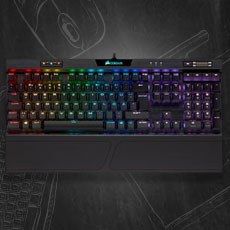 Corsair Gaming K70 RGB MK.2 CHERRY MX Low Profile RGB Red USB Corsair Gaming K70 RGB MK.2 CHERRY MX Low Profile RGB Red USB