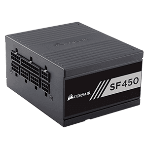 450 Watt Corsair SF Series SF450 Modular 80+ Gold 450 Watt Corsair SF Series SF450 Modular 80+ Gold