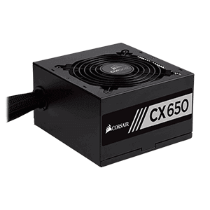 650 Watt Corsair CX Series CX650 Non-Modular 80+ Bronze 650 Watt Corsair CX Series CX650 Non-Modular 80+ Bronze