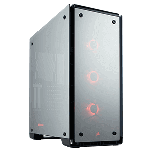 Corsair Crystal 570X RGB Mirror mit Sichtfenster Midi Tower ohne Corsair Crystal 570X RGB Mirror mit Sichtfenster Midi Tower ohne