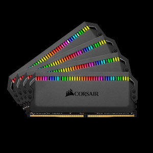 32GB Corsair Dominator Platinum RGB für AMD DDR4-3200 DIMM CL16 32GB Corsair Dominator Platinum RGB für AMD DDR4-3200 DIMM CL16