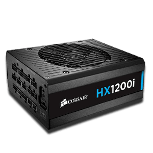 1200 Watt Corsair Professional Series HX1200i Modular 80+ Platinum 1200 Watt Corsair Professional Series HX1200i Modular 80+ Platinum