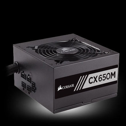 650 Watt Corsair CX Series CX650M Modular 80+ Bronze 650 Watt Corsair CX Series CX650M Modular 80+ Bronze