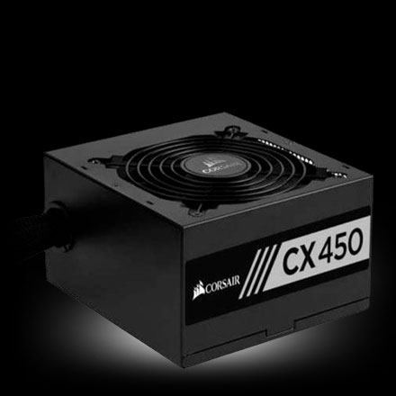 450 Watt Corsair CX Series CX450 Non-Modular 80+ Bronze 450 Watt Corsair CX Series CX450 Non-Modular 80+ Bronze