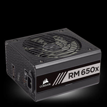 650 Watt Corsair Netzteil RM650X ATX Modular (80+Gold) 650 Watt Corsair Netzteil RM650X ATX Modular (80+Gold)