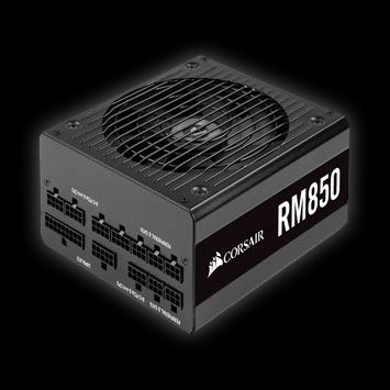 850W Corsair RM850 80 PLUS Gold Fully Modular ATX Power Supply 850W Corsair RM850 80 PLUS Gold Fully Modular ATX Power Supply