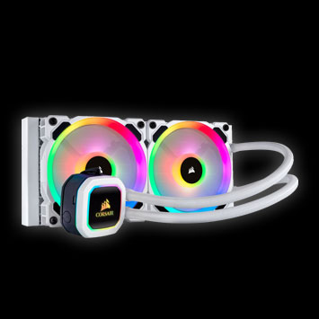 Corsair Hydro Series H100i RGB PLATINUM SE White Corsair Hydro Series H100i RGB PLATINUM SE White