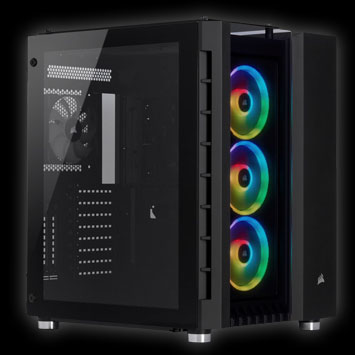 Corsair Crystal 680X mit Sichtfenster Midi Tower ohne Netzteil schwarz Corsair Crystal 680X mit Sichtfenster Midi Tower ohne Netzteil schwarz