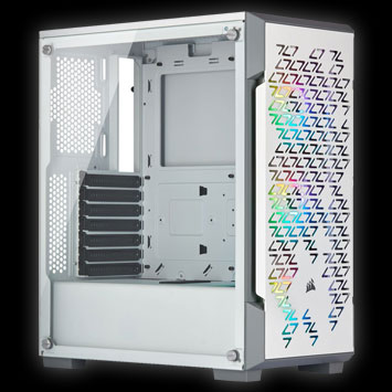 Corsair iCue 220T RGB Midi Tower ohne Netzteil weiss Corsair iCue 220T RGB Midi Tower ohne Netzteil weiss