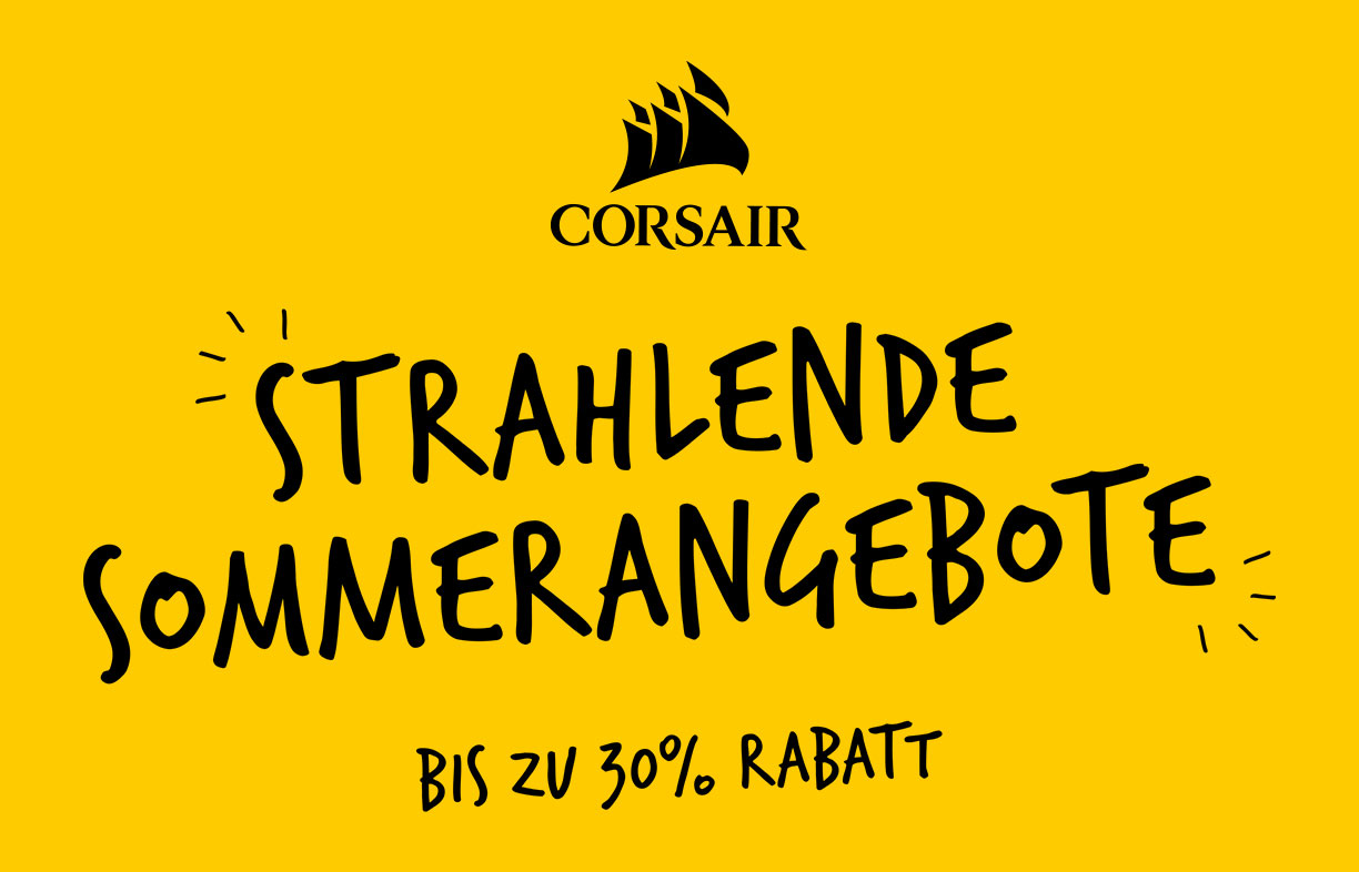 Corsair Frühajahrsdeals Corsair Frühjahrsdeals