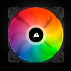 Corsair SP120 RGB PRO Fan, 120x120mm, Single Pack Corsair SP120 RGB PRO Fan, 120x120mm, Single Pack