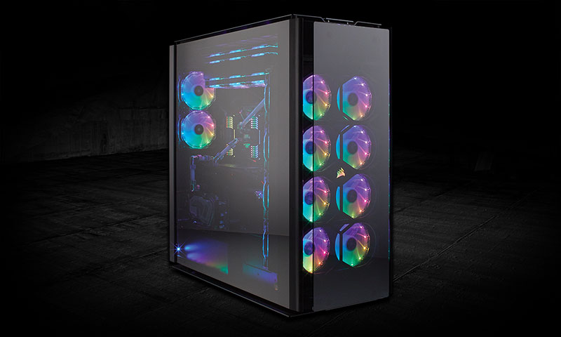 Steuern Sie mit Corsair iCUE die Beleuchtung Ihres Gehäuses Gehäuse