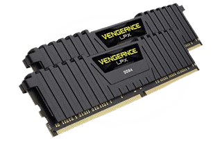 16GB Corsair Vengeance LPX für AMD schwarz DDR4-2666 DIMM CL16 16GB Corsair Vengeance LPX für AMD schwarz DDR4-2666 DIMM CL16