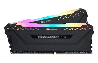 32GB Corsair Vengeance RGB PRO schwarz CMW32GX4M2Z3200C16 DDR4-3200 32GB Corsair Vengeance RGB PRO schwarz CMW32GX4M2Z3200C16 DDR4-3200