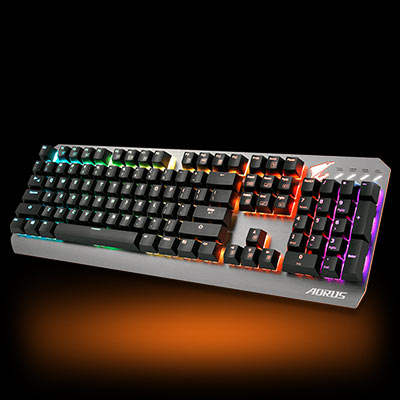 Gigabyte Aorus K7 CHERRY MX RGB Red USB Deutsch schwarz Gigabyte Aorus K7 CHERRY MX RGB Red USB Deutsch schwarz