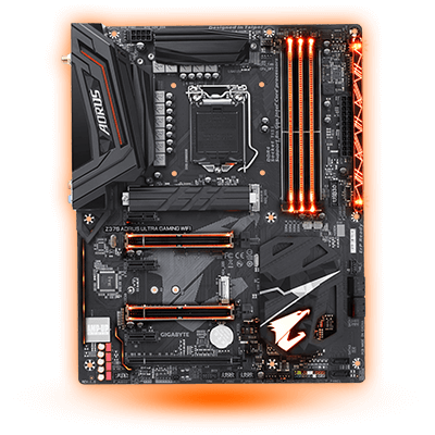 Gigabyte Z370 AORUS Ultra Gaming WIFI Intel Z370 So.1151 Dual Channel Gigabyte Z370 AORUS Ultra Gaming WIFI Intel Z370 So.1151 Dual Channel