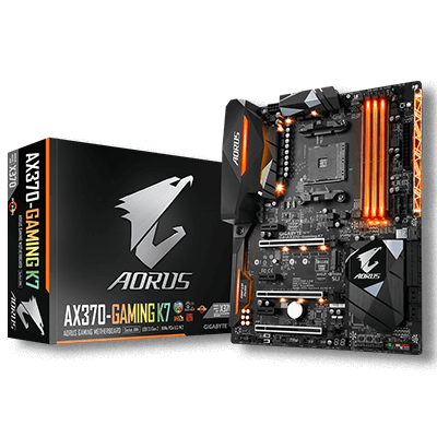 Gigabyte AORUS GA-AX370-Gaming K7 AMD X370 So.AM4 Dual Channel DDR4