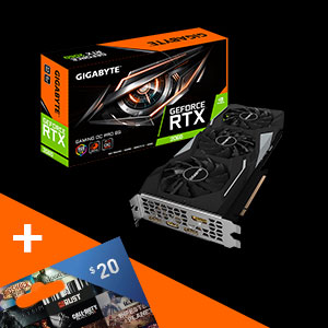 6GB Gigabyte GeForce RTX 2060 Gaming OC Pro Aktiv PCIe 3.0 x16 6GB Gigabyte GeForce RTX 2060 Gaming OC Pro Aktiv PCIe 3.0 x16