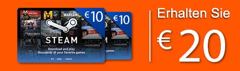 20 Euro Steam Guthaben 20 Euro Steam Guthaben