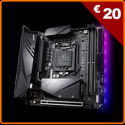 Gigabyte Z490I AORUS ULTRA mITX So.1200 Gigabyte Z490I AORUS ULTRA mITX So.1200