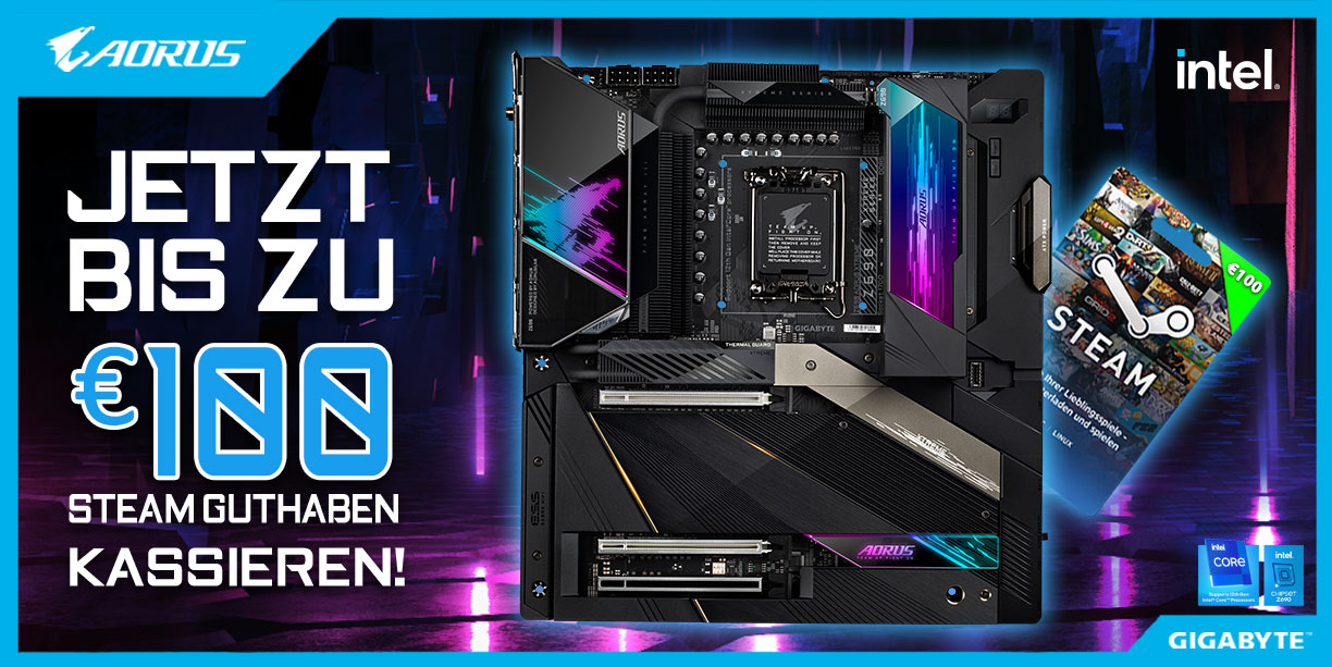 GIGABYTE STEAM AKTION GIGABYTE STEAM AKTION