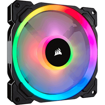 Corsair LL Series LL140 RGB 140x140x25mm 600-1300 U/min 25 dB(A) Corsair LL Series LL140 RGB 140x140x25mm 600-1300 U/min 25 dB(A)
