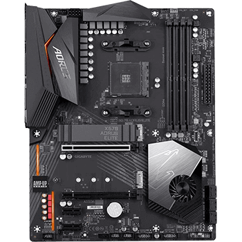 Gigabyte X570 Aorus Elite AMD X570 So.AM4 Dual Channel DDR4 ATX Retail Gigabyte X570 Aorus Elite AMD X570 So.AM4 Dual Channel DDR4 ATX Retail