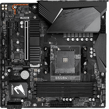 Gigabyte B550M Aorus Pro-P AMD B550 So.AM4 Dual Channel DDR4 U ATX Gigabyte B550M Aorus Pro-P AMD B550 So.AM4 Dual Channel DDR4 U ATX