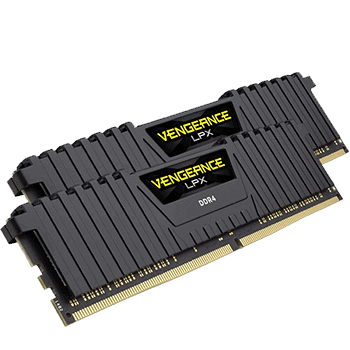 16GB Corsair Vengeance LPX schwarz DDR4-2666 DIMM CL16 Dual Kit 16GB Corsair Vengeance LPX schwarz DDR4-2666 DIMM CL16 Dual Kit