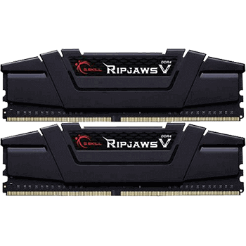 16GB G.Skill RipJaws V schwarz DDR4-3200 DIMM CL16 Dual Kit 16GB G.Skill RipJaws V schwarz DDR4-3200 DIMM CL16 Dual Kit