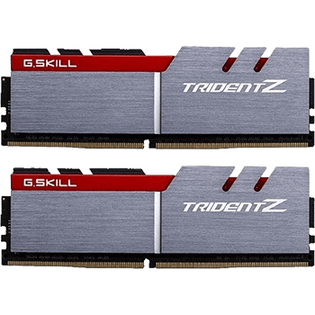 32GB G.Skill Trident Z silber/rot DDR4-3600 DIMM CL17 Dual Kit 32GB G.Skill Trident Z silber/rot DDR4-3600 DIMM CL17 Dual Kit