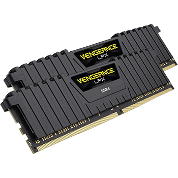 16GB Corsair Vengeance LPX schwarz DDR4-3000 DIMM CL16 Dual Kit 16GB Corsair Vengeance LPX schwarz DDR4-3000 DIMM CL16 Dual Kit