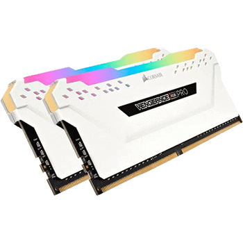 16GB Corsair Vengeance RGB PRO weiß DDR4-3200 DIMM CL16 Dual Kit 16GB Corsair Vengeance RGB PRO weiß DDR4-3200 DIMM CL16 Dual Kit